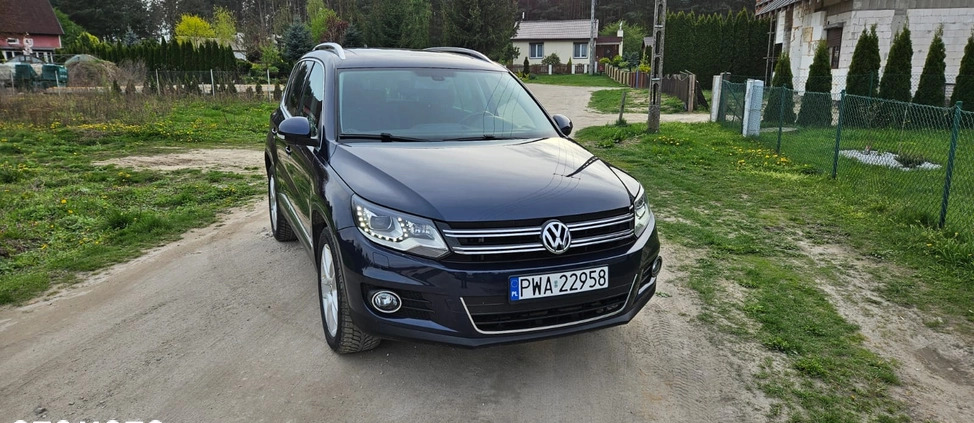 Volkswagen Tiguan cena 49900 przebieg: 199800, rok produkcji 2012 z Wągrowiec małe 154